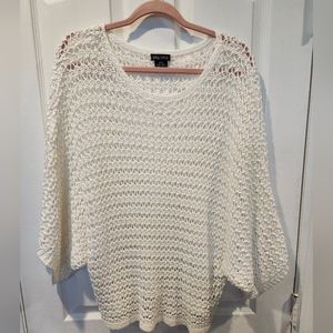 City Chic Women's White Sweater